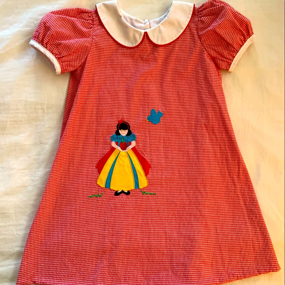 Snow White Embroidered Dress